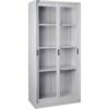 Tủ hồ sơ sắt 1 khoang cánh kính lùa rộng 91.5cm The One TU08CK