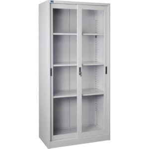 Tủ hồ sơ sắt 1 khoang cánh kính lùa rộng 91.5cm The One TU08CK