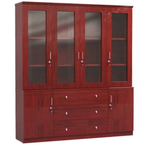 Tủ tài liệu gỗ sơn PU rộng 1m75 The One DC1800H6