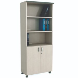 Tủ tài liệu gỗ văn phòng 5 ngăn cánh lửng Fami SM8150H