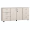 Tủ tài liệu gỗ thấp Fami SM8120H
