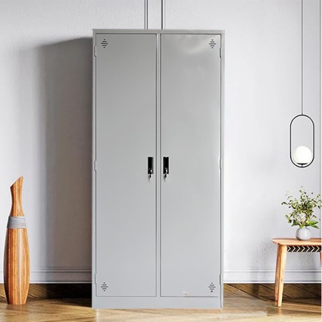Tủ sắt văn phòng TU09K2SL hàn liền cao 183cm 2 khoang - Ảnh 3