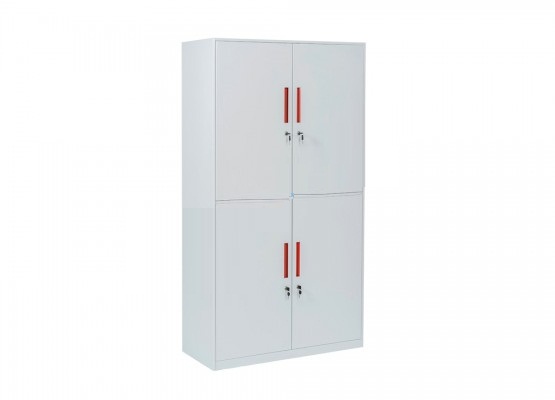 Tủ tài liệu sắt trắng The One TU09K4D cao 183cm 4 khoang - Ảnh 2