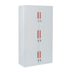Tủ tài liệu sắt trắng The One TU09K6D cao 183cm 6 khoang