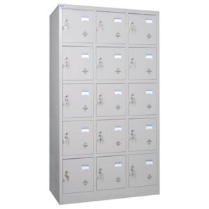 Tủ sắt locker TU985-3K The One 15 khoang cánh mở