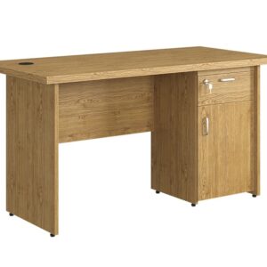 Bàn làm việc gỗ hộc liền giá rẻ The One AT120SHL3CR/AT120HL3CR/AT140HL3CR
