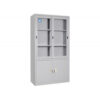 Tủ tài liệu sắt The One TU09K3GPCK cánh kính lùa cao 183cm