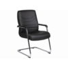 Ghế họp chân quỳ lưng trung chân mạ đệm da CN The One SL719M